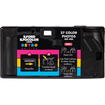 ILFORD ILFOCOLOR egyszer használatos fényképezőgép, Rapid Retro Edition