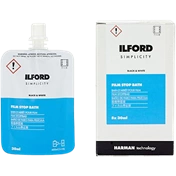ILFORD SIMPLICITY FILM DEALER STOP X 12 SACHETS