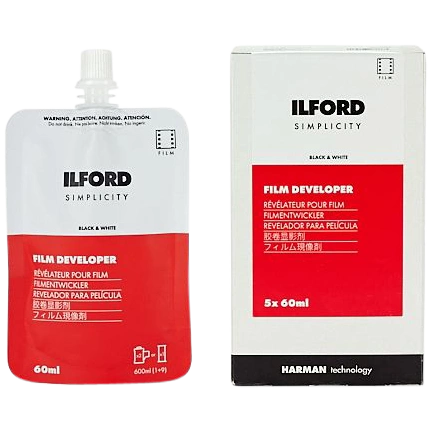 ILFORD SIMPLICITY FILM MULTI DEVELOPER X 5 SACHETS