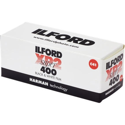 ILFORD XP2 SUPER 120 FILM