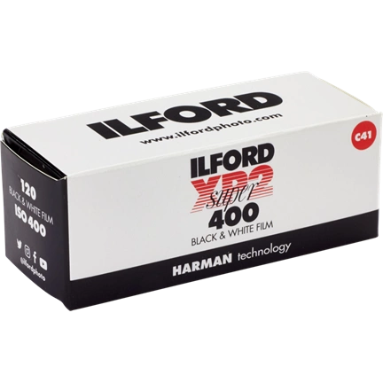 ILFORD XP2 SUPER 120 FILM