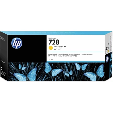 INK CARTRIDGE NO 728 300ML YELLOW