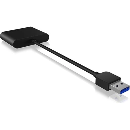 IcyBox External card reader USB 3.0, CF, SD, microSD