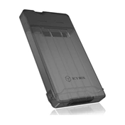 IcyBox External enclosure for 2.5 SATA HDD/SSD, USB 3.0, Black