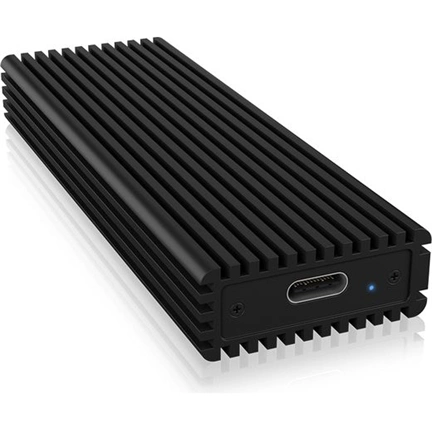 IcyBox External enclosure for M.2 NVMe ICY BOX SSD USB-C 3.1 Black