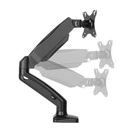 IcyBox Monitor stand with table support for one monitor up to 27" (68 cm)