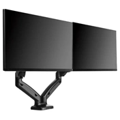 IcyBox Monitor stand with table support for two monitors up to 27" (68 cm)