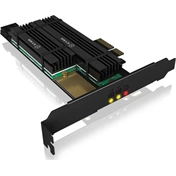 IcyBox PCIe extension card with M.2 M-Key socket for one M.2 NVMe SSD