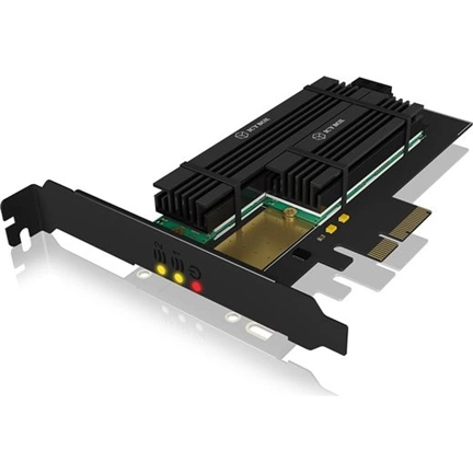 IcyBox PCIe extension card with M.2 M-Key socket for one M.2 NVMe SSD