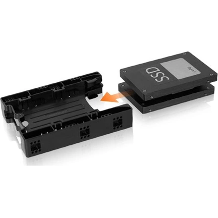 Icy Dock Dual 2.5" HDD & SSD Light Weight Mounting Bracket for Internal 3.5" Drive Bay