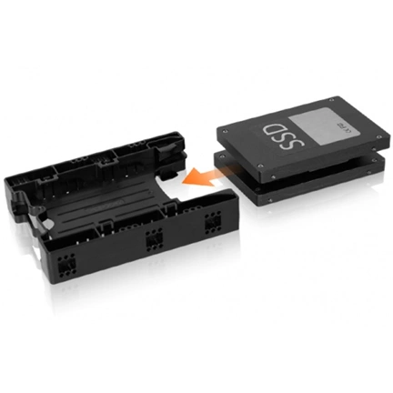 Icy Dock MB290SP-B Dual 2.5” SSD/HDD Mounting Kit/Bracket