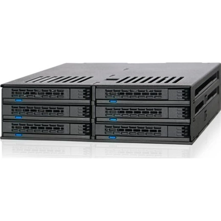 Icy Dock MB326SP-B 6x6,3 cm SataI-III/SSD/SAS