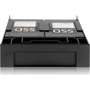 Icy Dock MB343SP 3.5” to 5.25” Front Bay Conversion Kit with Additional 2 x 2.5” HDD/SSD Bay Icy Dock MB343SP 3.5” to 5.25” Front Bay Conversion Kit with Additional 2 x 2.5” HDD/SSD Bay