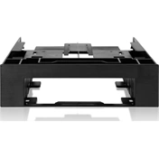 Icy Dock MB343SP 3.5” to 5.25” Front Bay Conversion Kit with Additional 2 x 2.5” HDD/SSD Bay Icy Dock MB343SP 3.5” to 5.25” Front Bay Conversion Kit with Additional 2 x 2.5” HDD/SSD Bay