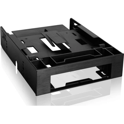Icy Dock MB343SP 3.5” to 5.25” Front Bay Conversion Kit with Additional 2 x 2.5” HDD/SSD Bay