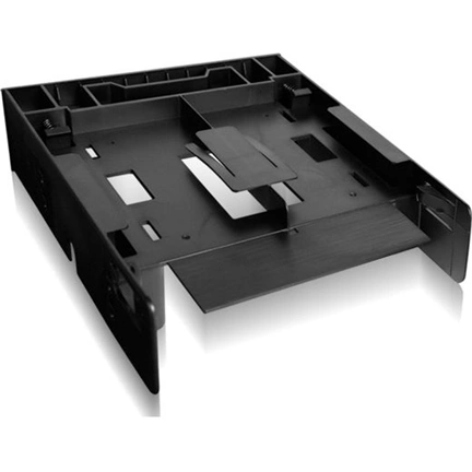 Icy Dock MB343SP 3.5” to 5.25” Front Bay Conversion Kit with Additional 2 x 2.5” HDD/SSD Bay Icy Dock MB343SP 3.5” to 5.25” Front Bay Conversion Kit with Additional 2 x 2.5” HDD/SSD Bay