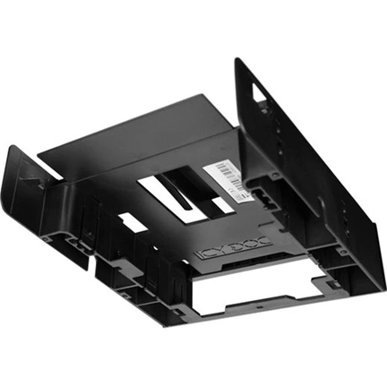 Icy Dock MB343SP 3.5” to 5.25” Front Bay Conversion Kit with Additional 2 x 2.5” HDD/SSD Bay