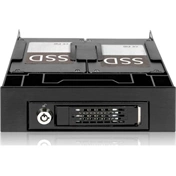 Icy Dock MB343SP 3.5” to 5.25” Front Bay Conversion Kit with Additional 2 x 2.5” HDD/SSD Bay