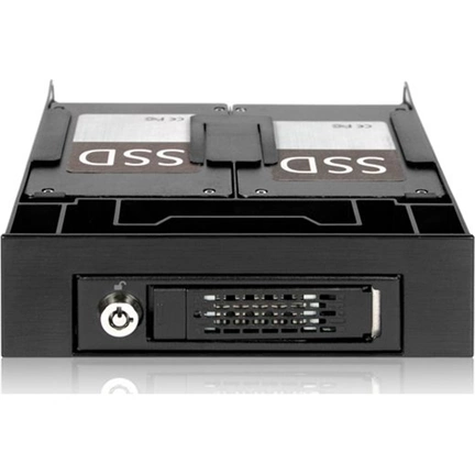 Icy Dock MB343SP 3.5” to 5.25” Front Bay Conversion Kit with Additional 2 x 2.5” HDD/SSD Bay Icy Dock MB343SP 3.5” to 5.25” Front Bay Conversion Kit with Additional 2 x 2.5” HDD/SSD Bay