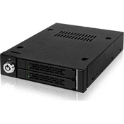 Icy Dock MB992SK-B Dual Bay 2.5" SATA Mobile Rack