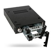 Icy Dock MB992SK-B Dual Bay 2.5" SATA Mobile Rack