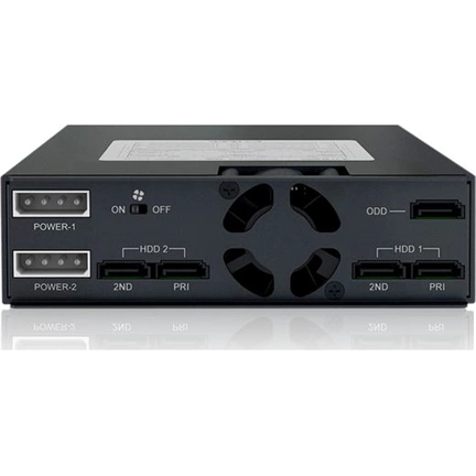 Icy Dock MB994IPO-3SB 2x 2.5” SATA/SAS HDD/SSD + Slim ODD 5.25" Backplane