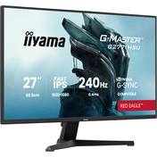 Iiyama G-Master G2771HSU-B1 monitor - 27", FHD, FastIPS, 0,4ms MPRT, 240Hz, G-Sync Compatible, USB hub