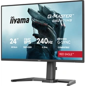 Iiyama G-Master GB2471HS-B1 monitor - 23,8", FHD, FastIPS, 0,3ms MPRT, 240Hz, G-Sync Compatible, állíth. magasság, pivot