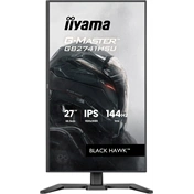 Iiyama G-Master GB2741HSU-B1 monitor - 27", FHD, FastIPS, 1ms, 144Hz, FreeSync, állítható magasságú, pivot, USB hub