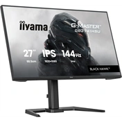 Iiyama G-Master GB2741HSU-B1 monitor - 27", FHD, FastIPS, 1ms, 144Hz, FreeSync, állítható magasságú, pivot, USB hub