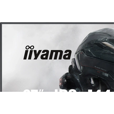 Iiyama G-Master GB2741HSU-B1 monitor - 27", FHD, FastIPS, 1ms, 144Hz, FreeSync, állítható magasságú, pivot, USB hub