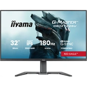 Iiyama G-Master GB3272QSU-B1 monitor - 31,5", QHD, IPS, 1ms, 180Hz, G-Sync Comp., állíth. magasság, USB hub, fekete