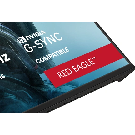Iiyama G-Master GB3272QSU-B1 monitor - 31,5", QHD, IPS, 1ms, 180Hz, G-Sync Comp., állíth. magasság, USB hub, fekete