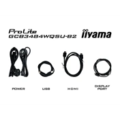 Iiyama G-Master GCB3484WQSU-B2 monitor - 34", UWQHD, ívelt, 1500R, VA, 0,6ms, 200Hz, Dual Mode