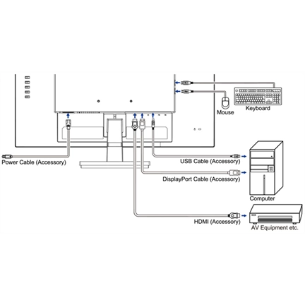 Iiyama LED-Display ProLite XU2792QSU-B6
