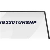 Iiyama ProGraphic HB3201UHSNP-B1 monitor - 31,5", UHD, IPS Black 2.0, 99% DCI-P3, áll. magasság, pivot, KVM, USB hub