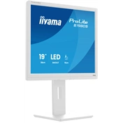 Iiyama ProLite B1980S-W1 monitor - 19" 1280x1024, TN, pivot, fehér