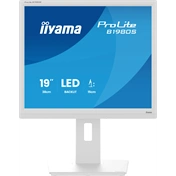 Iiyama ProLite B1980S-W1 monitor - 19" 1280x1024, TN, pivot, fehér