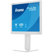 Iiyama ProLite B1980S-W1 monitor - 19" 1280x1024, TN, pivot, fehér