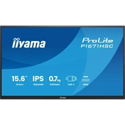 Iiyama ProLite P1670HSC-B1 hordozható monitor - 15,6" FHD IPS, USB-C, hangszórók, bőrtok