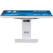 Iiyama ProLite T2252MSC-W2AG monitor - 21,5", PCAP+ 10 pontos érintőképernyős, FHD, IPS, 100Hz, USB hub, fehér