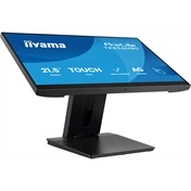 Iiyama ProLite T2254MSC-B2AG monitor - 21,5", PCAP+ 10 pontos érintőképernyős, MPP 2.0, FHD, IPS, 100Hz, USB hub, fekete