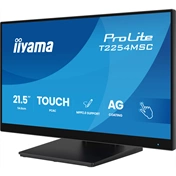 Iiyama ProLite T2254MSC-B2AG monitor - 21,5", PCAP+ 10 pontos érintőképernyős, MPP 2.0, FHD, IPS, 100Hz, USB hub, fekete