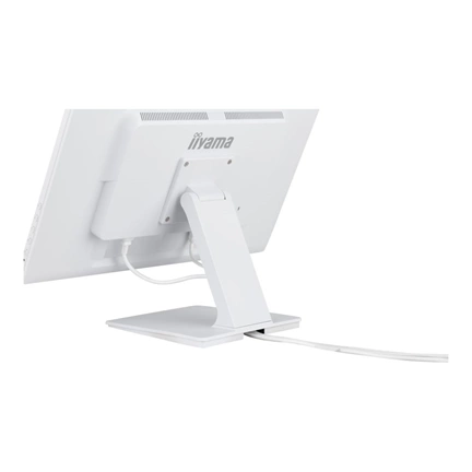 Iiyama ProLite T2452MSC-W1AG monitor - 24", PCAP+ 10 pontos érintőképernyős, FHD, IPS, 100Hz, USB hub, fehér
