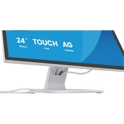 Iiyama ProLite T2452MSC-W1AG monitor - 24", PCAP+ 10 pontos érintőképernyős, FHD, IPS, 100Hz, USB hub, fehér