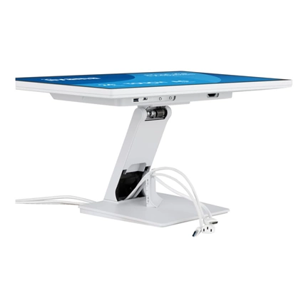 Iiyama ProLite T2452MSC-W1AG monitor - 24", PCAP+ 10 pontos érintőképernyős, FHD, IPS, 100Hz, USB hub, fehér