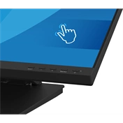 Iiyama ProLite T2454MSC-B3AG monitor - 24", InCell PCAP 10 pontos érintőképernyős, FHD, IPS, 83Hz, USB hub, fekete