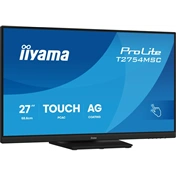 Iiyama ProLite T2754MSC-B2AG monitor - 27", InCell PCAP 10 pontos érintőképernyős, FHD, IPS, 83Hz, USB hub, fekete