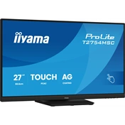 Iiyama ProLite T2754MSC-B2AG monitor - 27", InCell PCAP 10 pontos érintőképernyős, FHD, IPS, 83Hz, USB hub, fekete