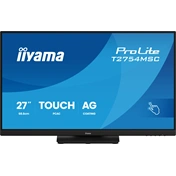 Iiyama ProLite T2754MSC-B2AG monitor - 27", InCell PCAP 10 pontos érintőképernyős, FHD, IPS, 83Hz, USB hub, fekete